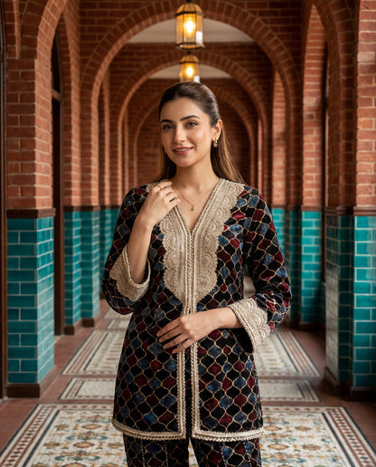 An Ajrakh set-(JKA-611100)