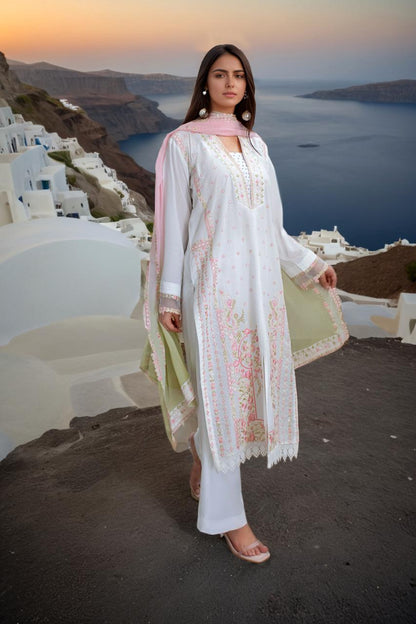 Ready to wear set- (9725)