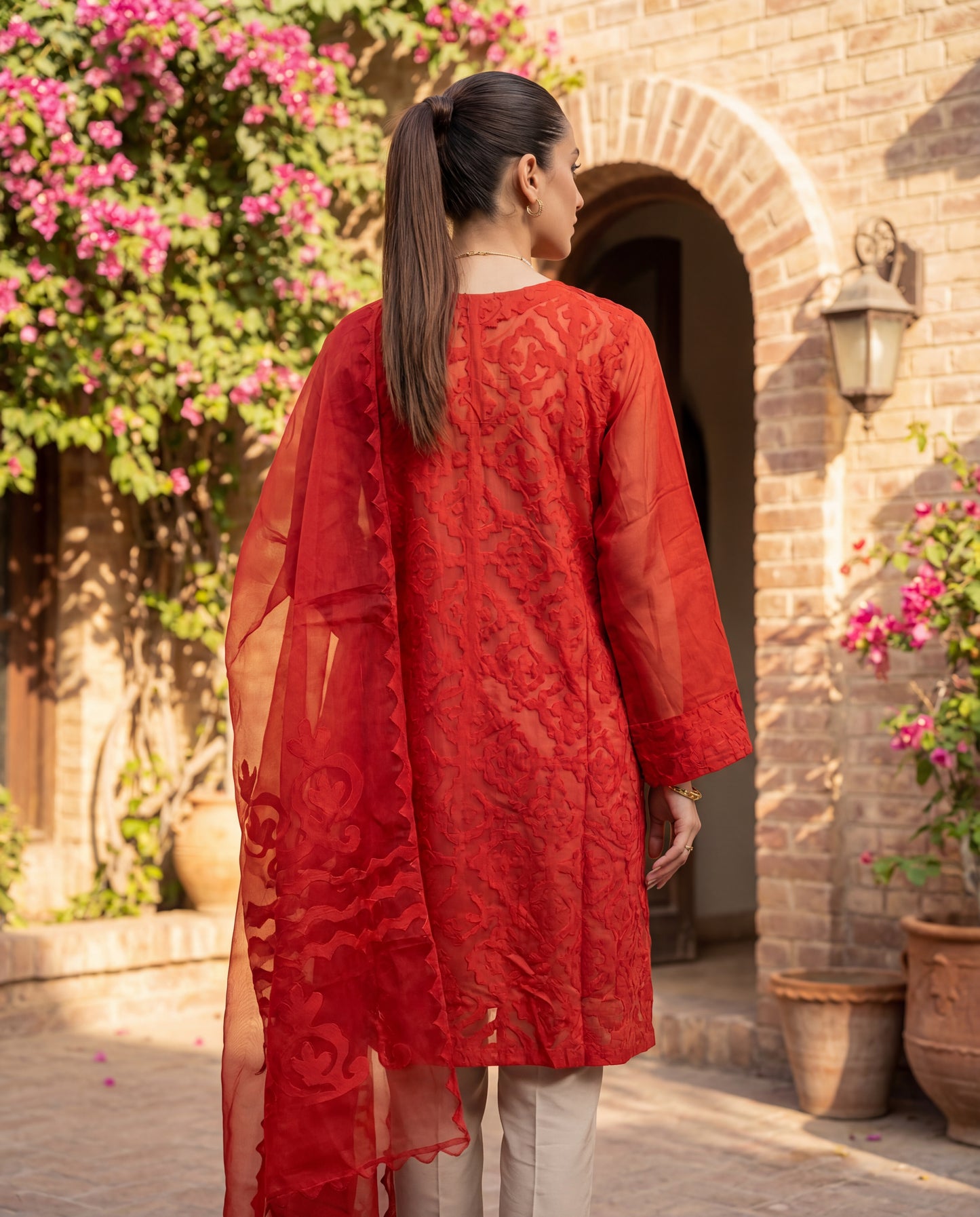 A kurta and dupatta set- (NP-270)