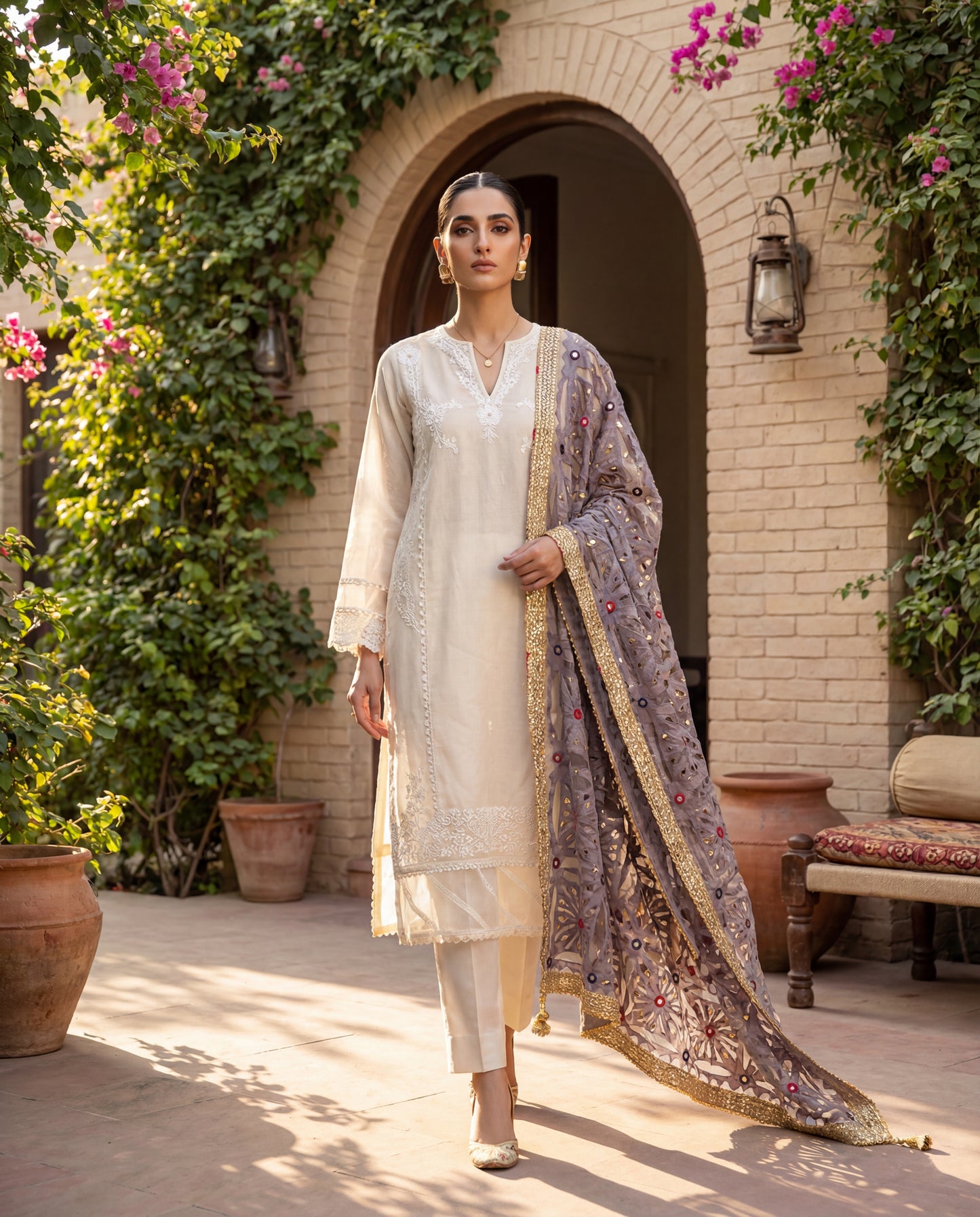 A Dupatta- (ALC-90)