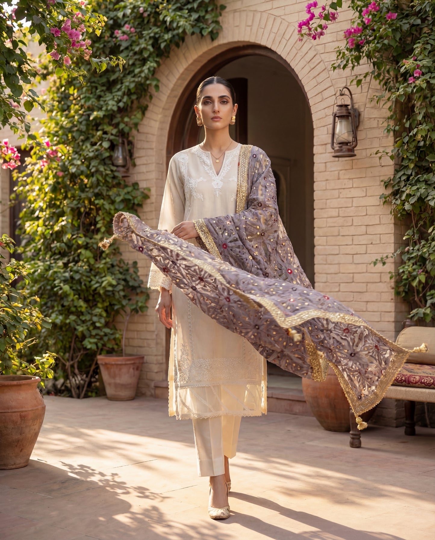 A Dupatta- (ALC-90)