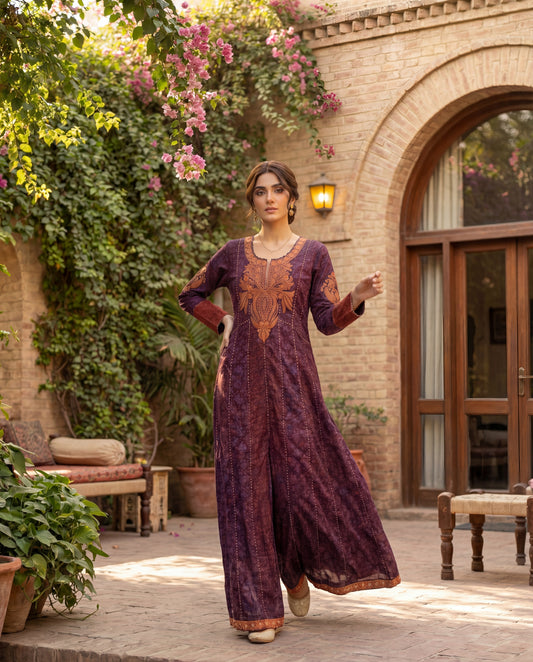 A-line kurta-(PPP-4131)