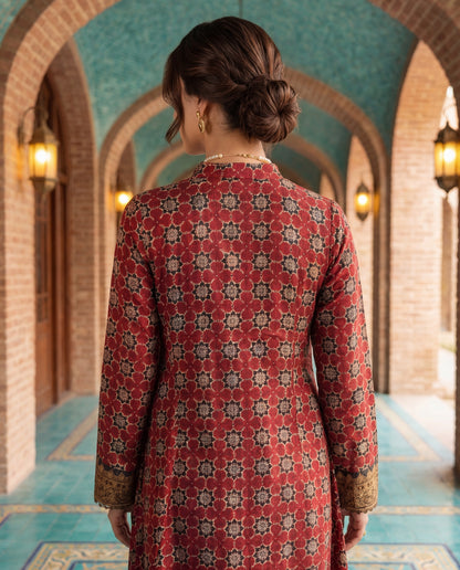 An A-line kurta set-(DM-16200)