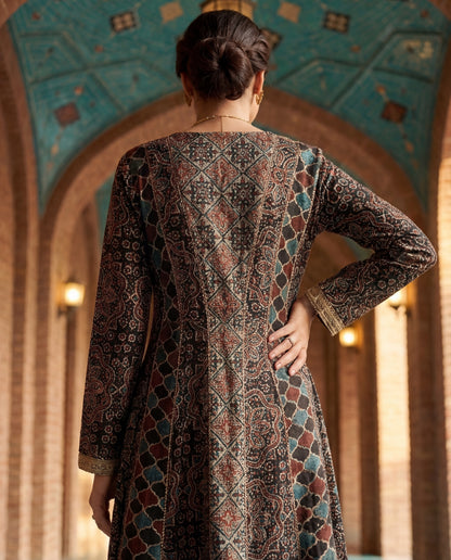 An A-line kurta-(DA-5130)