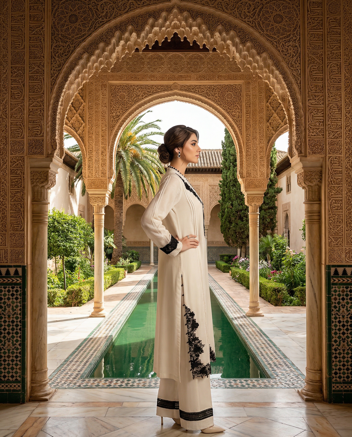A ready to wear set-(OW-1800)