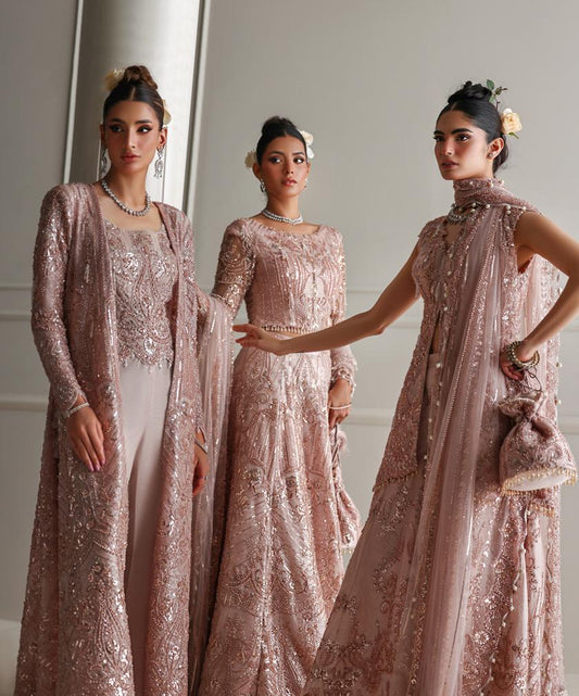 Pink ghagra set