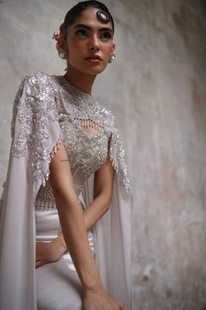 A cape and ghagra set