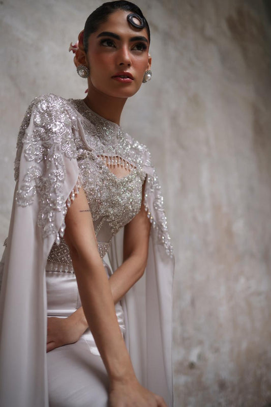 A cape and ghagra set