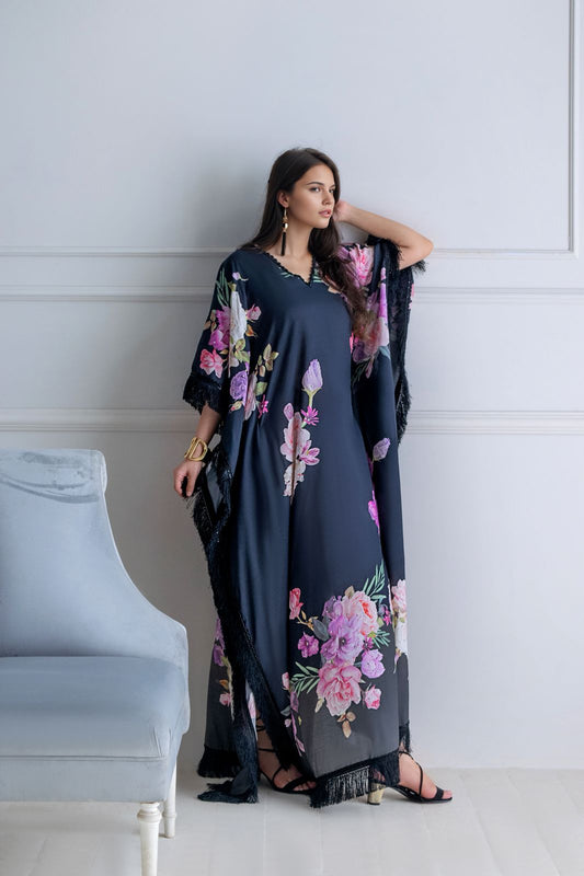 A printed kaftan