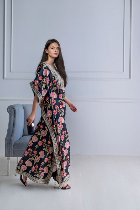A printed kaftan