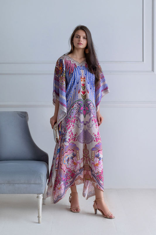 A printed kaftan