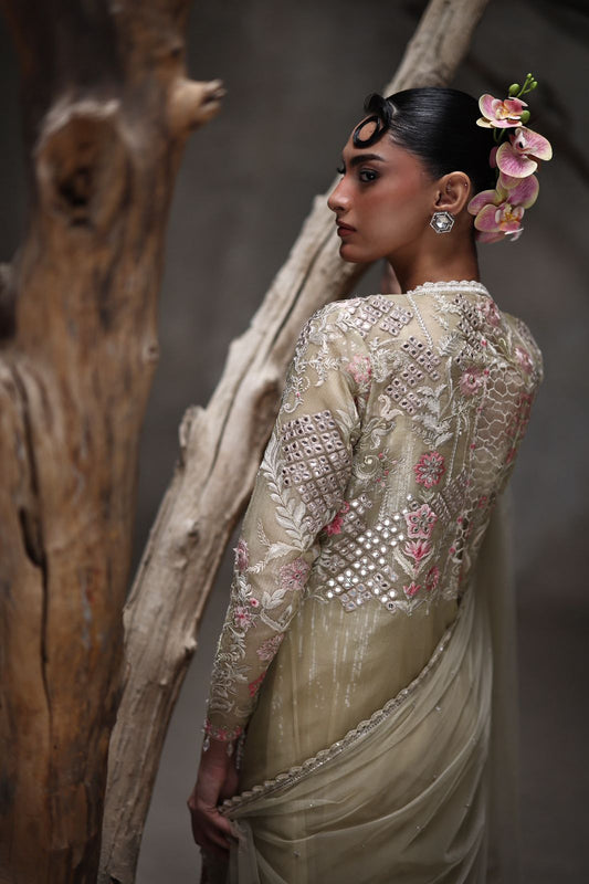 An embroidered jacket- (9217)