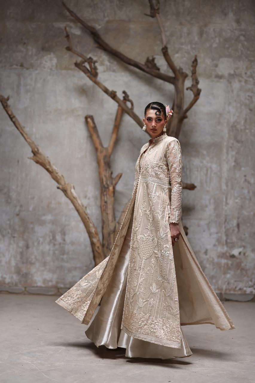 A jacket and gharara- (9640)