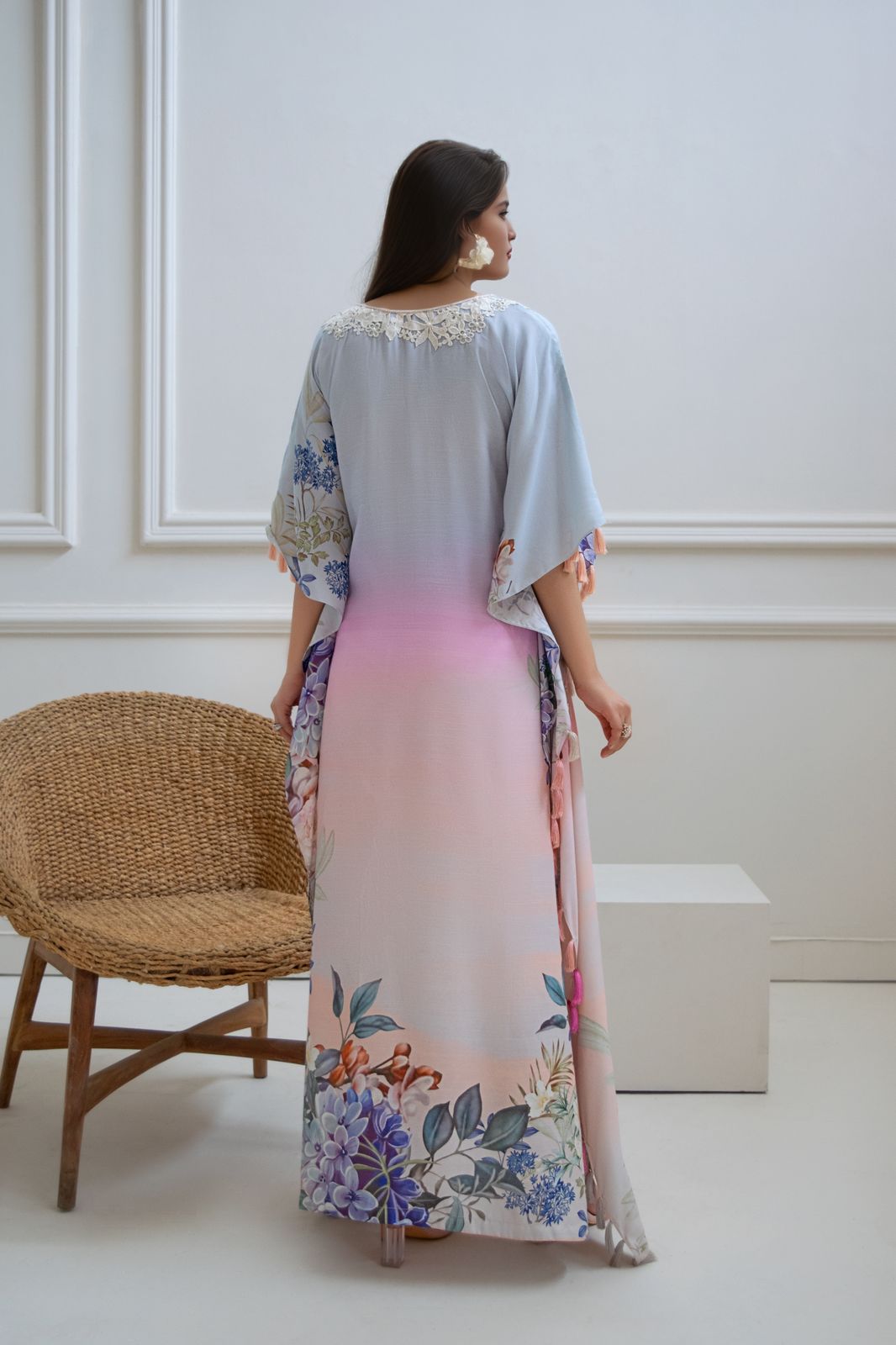 A printed Kaftan