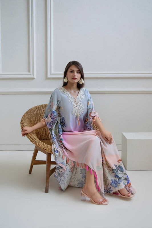 A printed Kaftan
