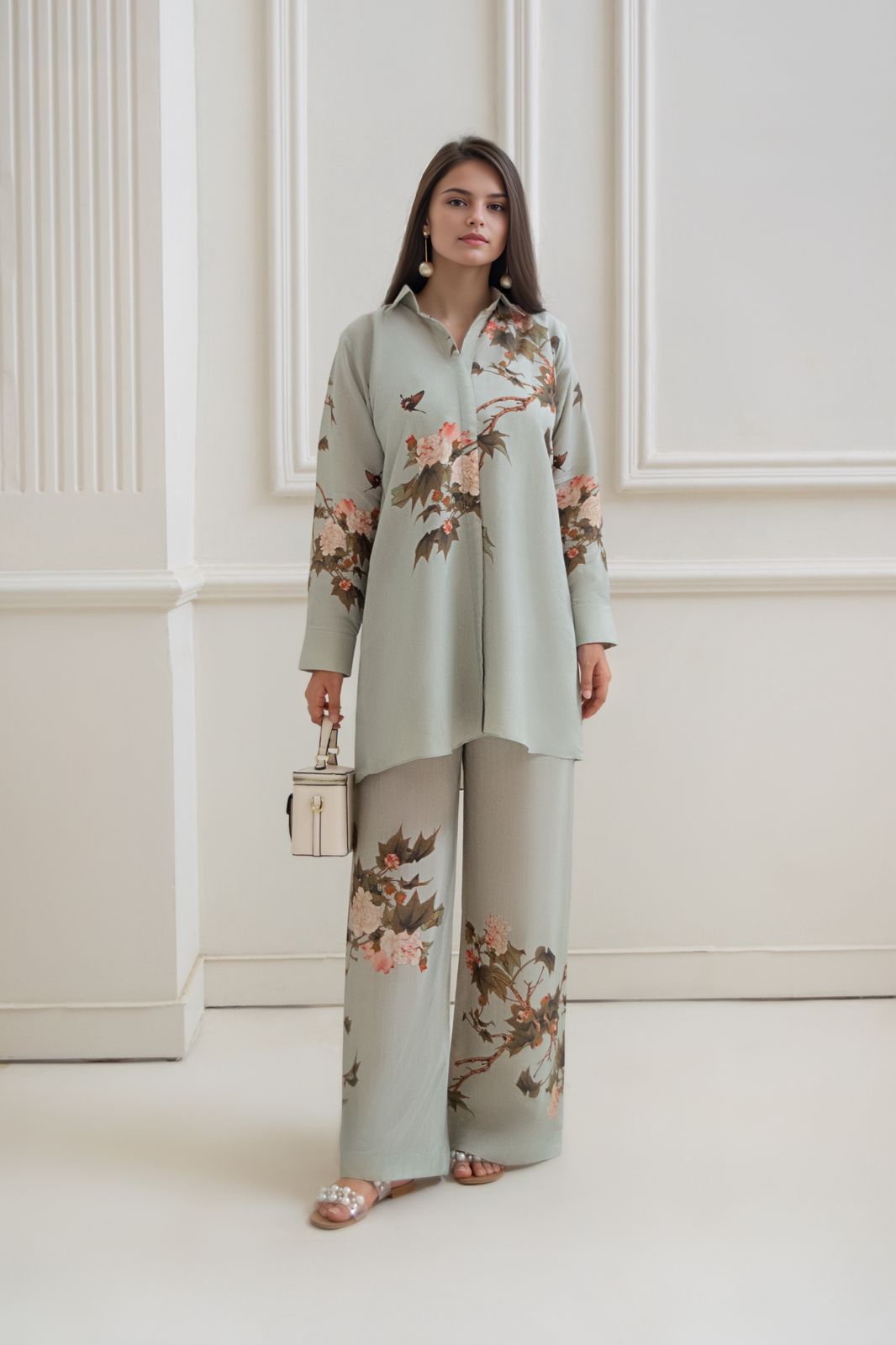 Ready to wear set- (9910)