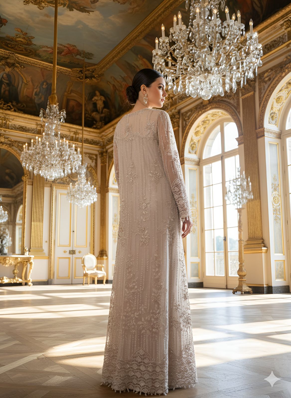 An embroidered jacket set-(10163)