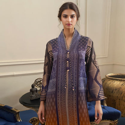Printed kurta and pants (RV-8981)