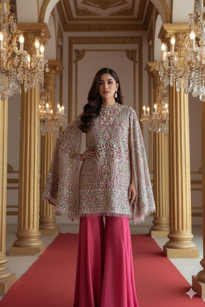 A kurta and Pallazo set