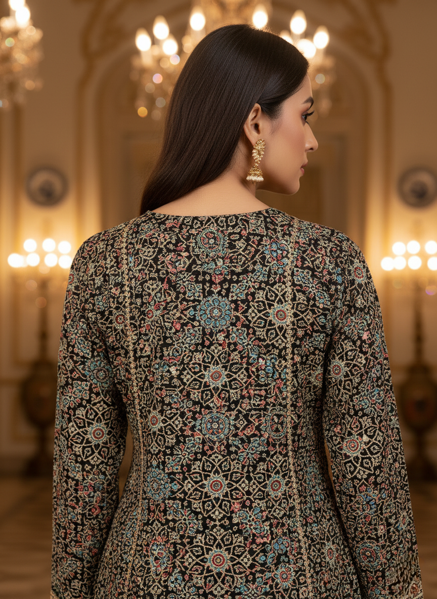 An Ajrakh kurta set-(AJK-9)