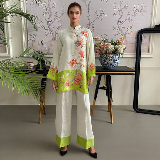A kurta and pant set- (9185)
