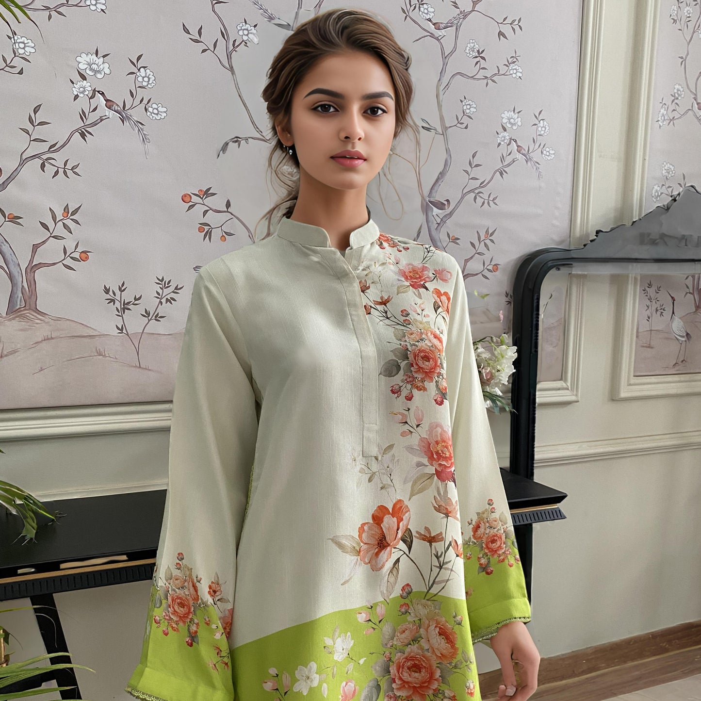 A kurta and pant set- (9185)