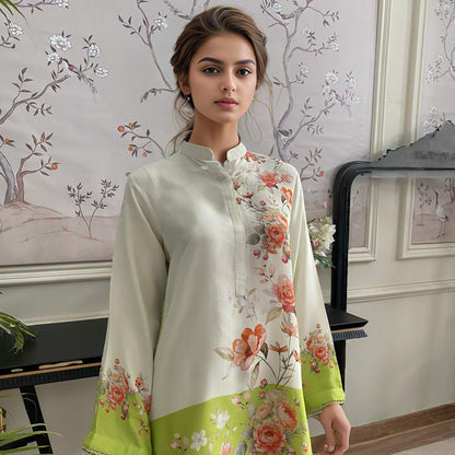 A kurta and pant set- (9185)