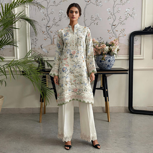 A kurta and pant set- (9188)