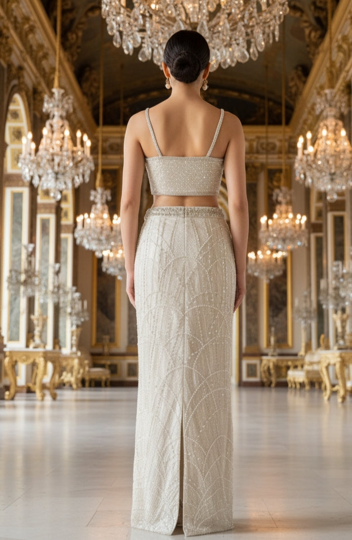 A Skirt and jacket set