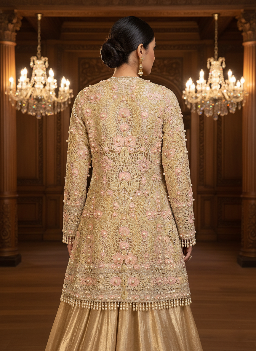 A skirt and jacket set