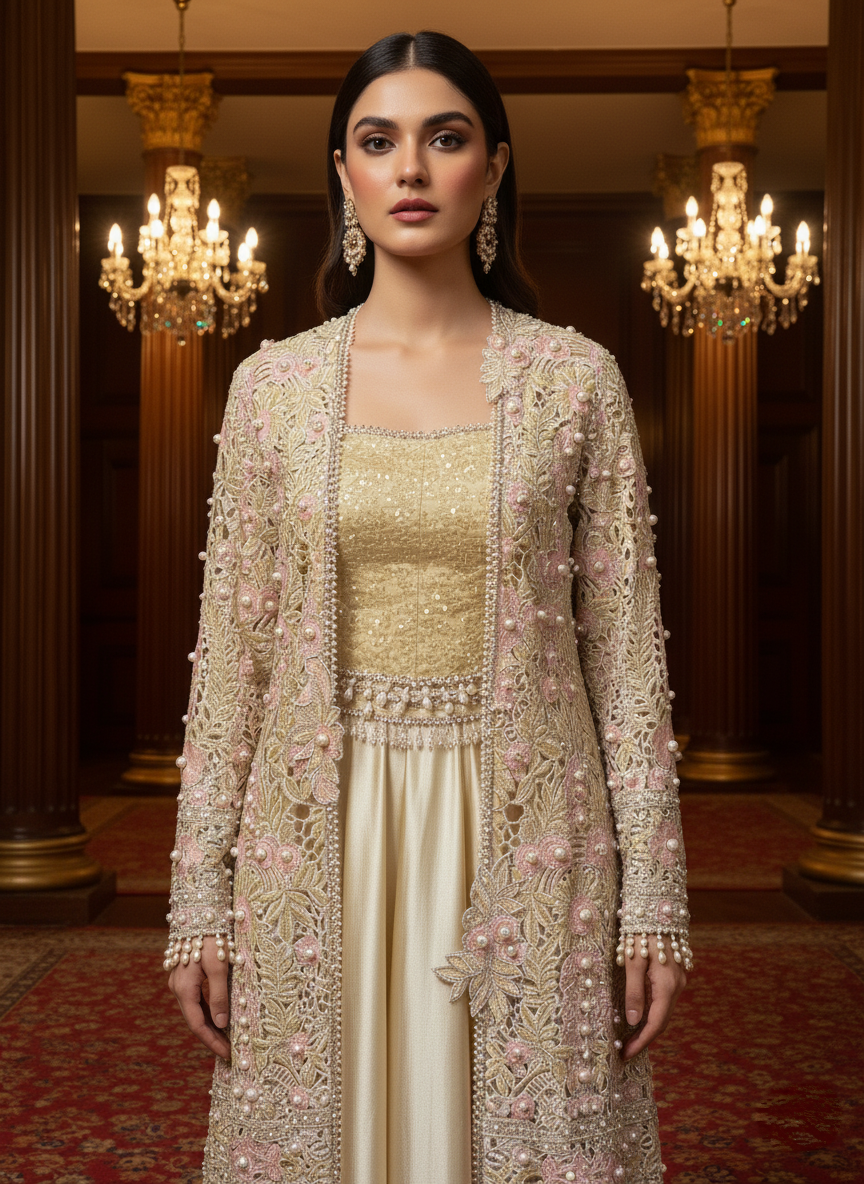 A skirt and jacket set