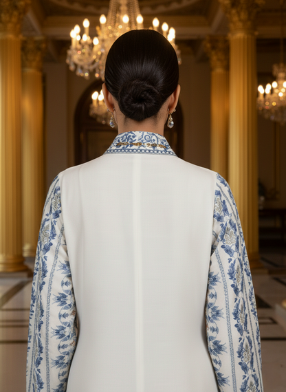An embroidered jacket
