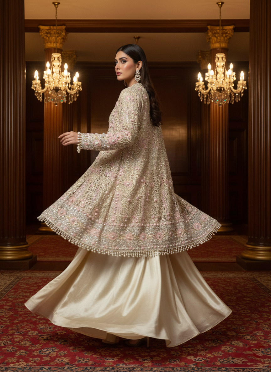 A skirt and jacket set