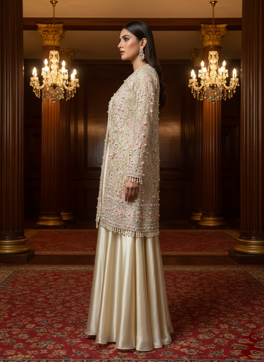 A skirt and jacket set