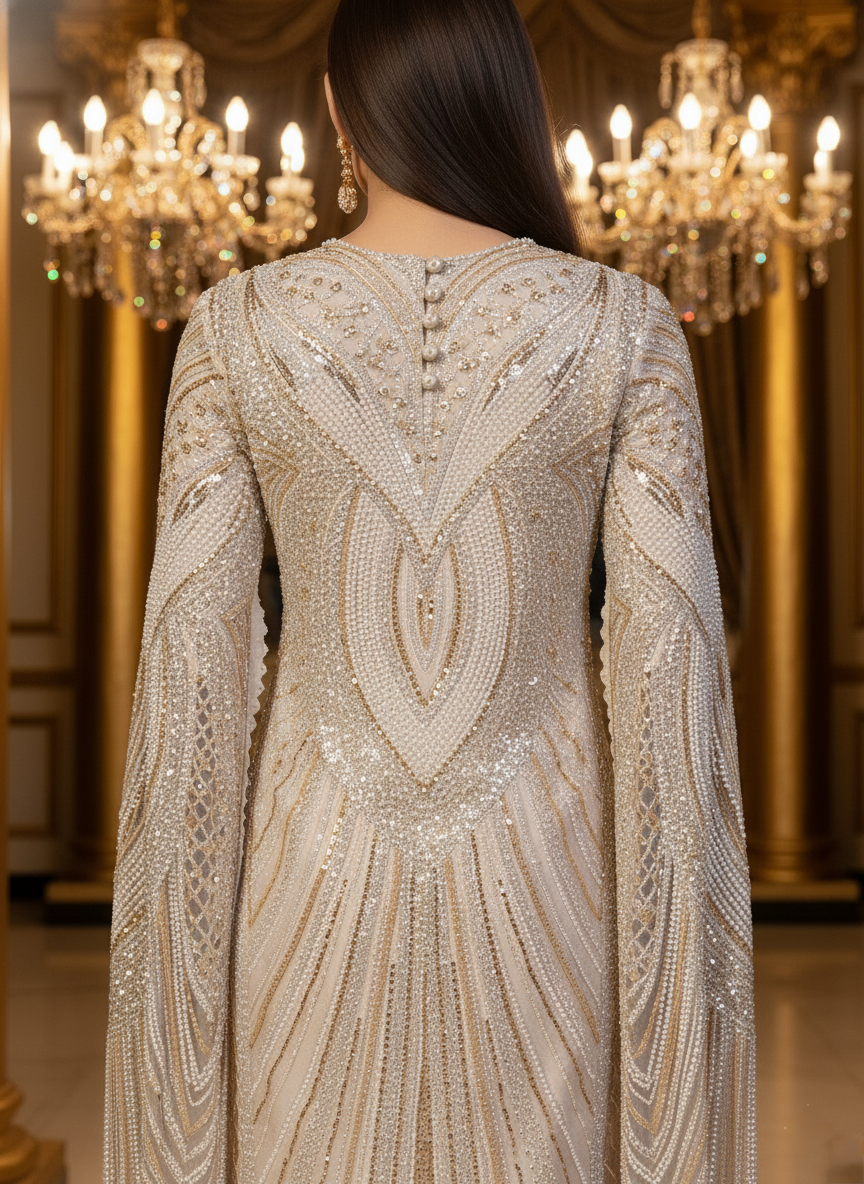 A cape sleeve kurta set- (10199)