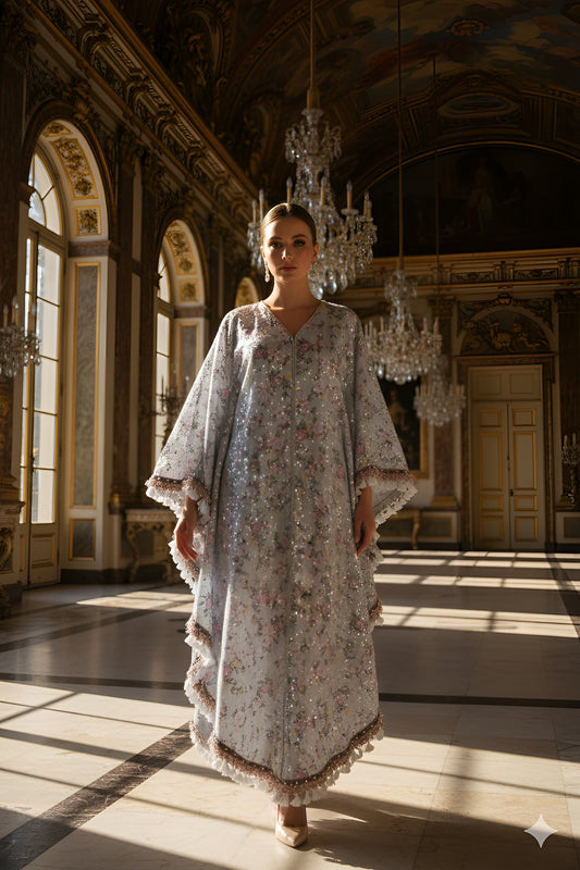 An embroidered kaftan