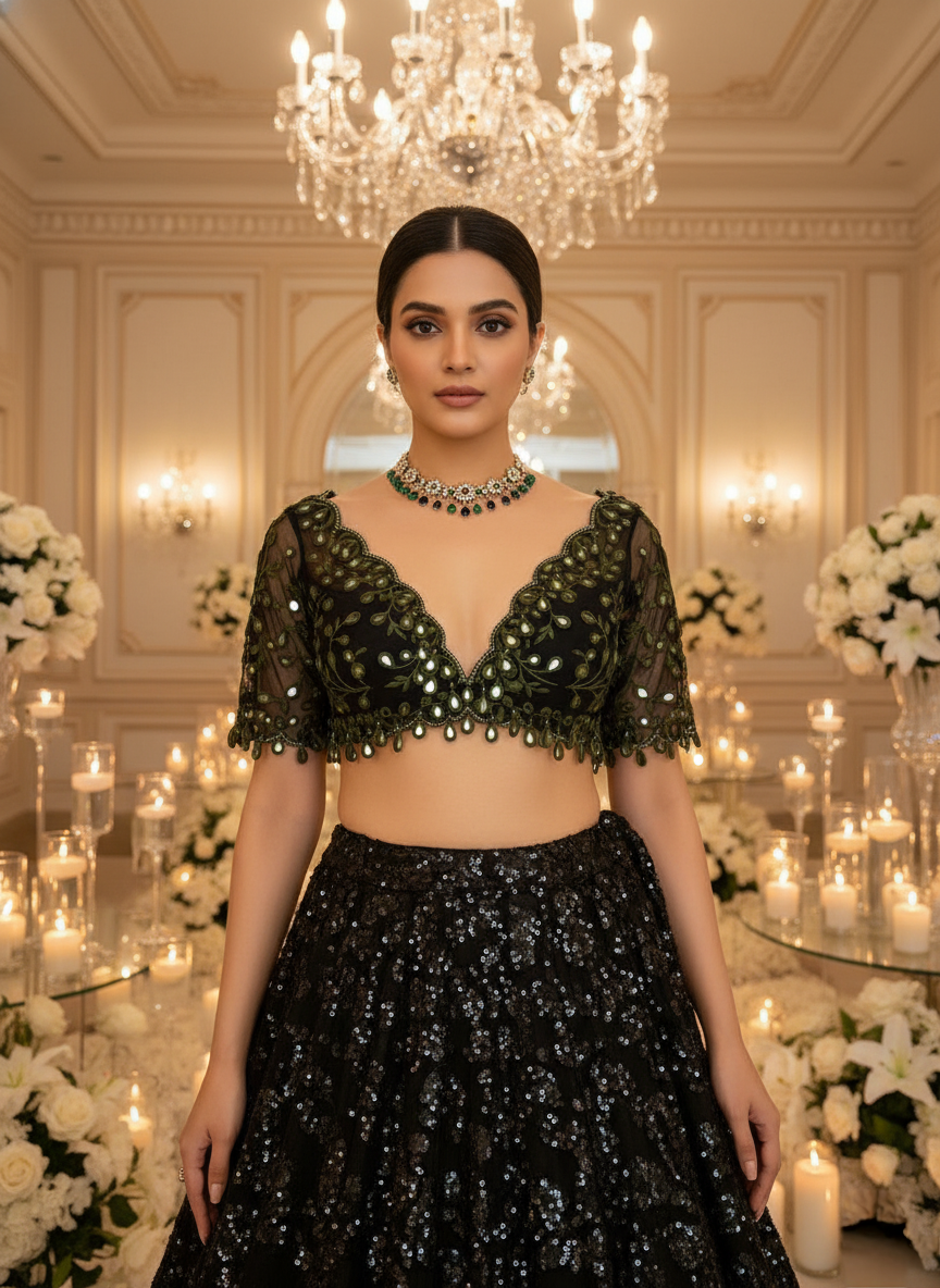 A ghaghra set- (IA-0090)