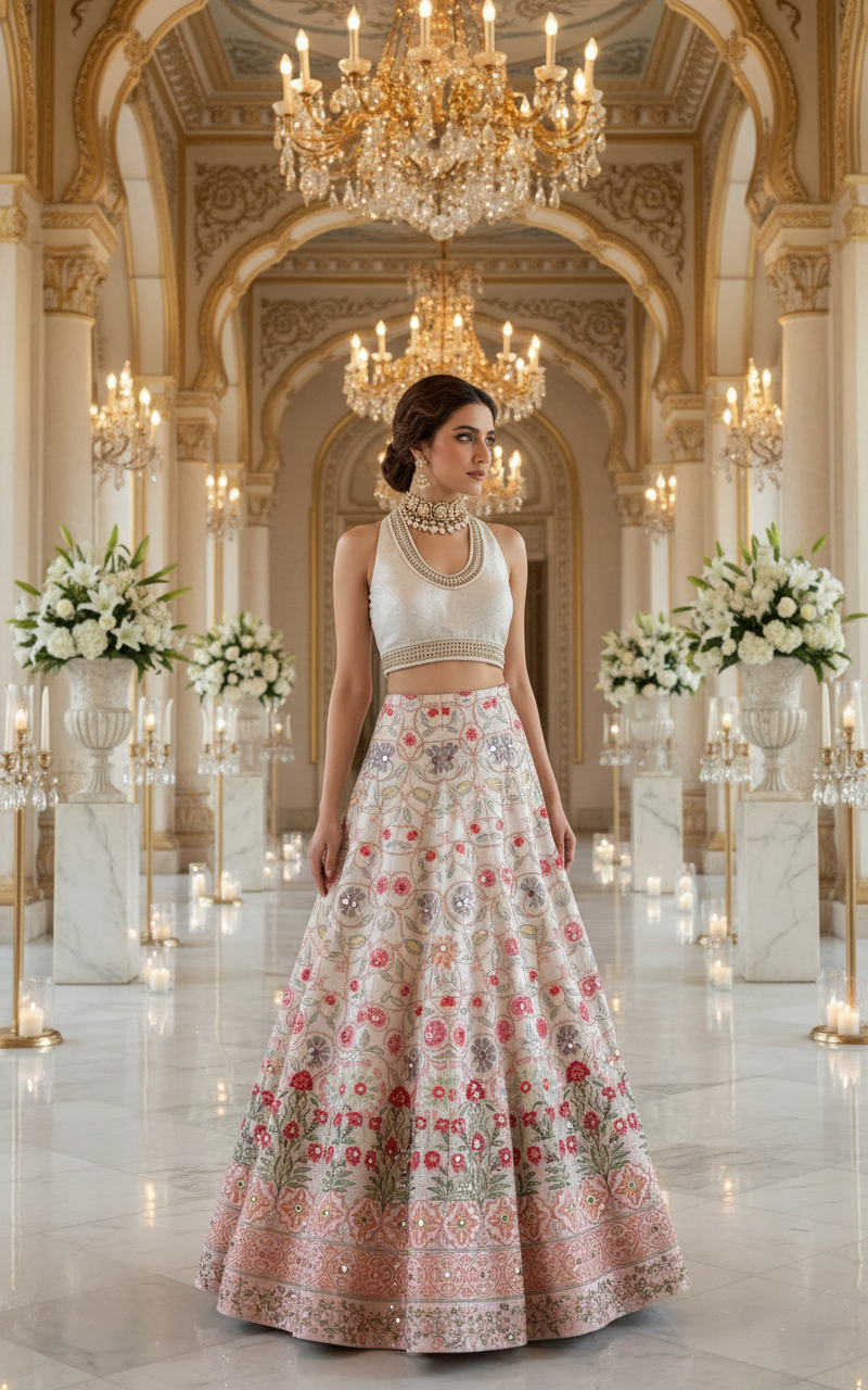 A ghagra set- (A-90)