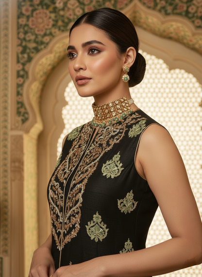 A jacket set- (BJ-0063)