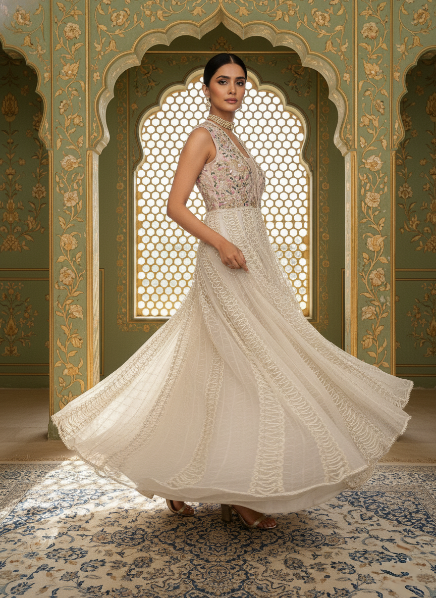 An Anarkali- (NAL-40)