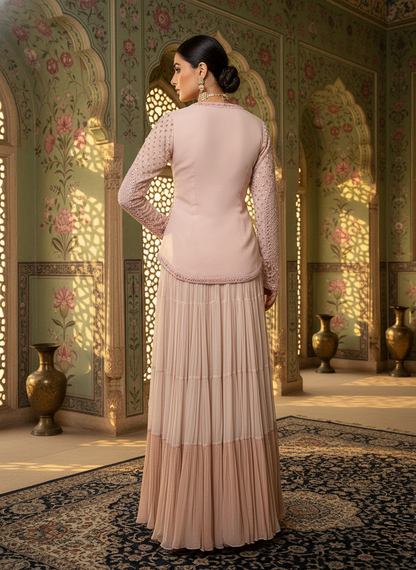 A jacket with a ghahra- (MH-113)