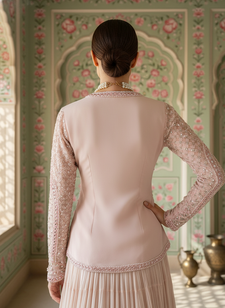 A jacket with a ghahra- (MH-113)