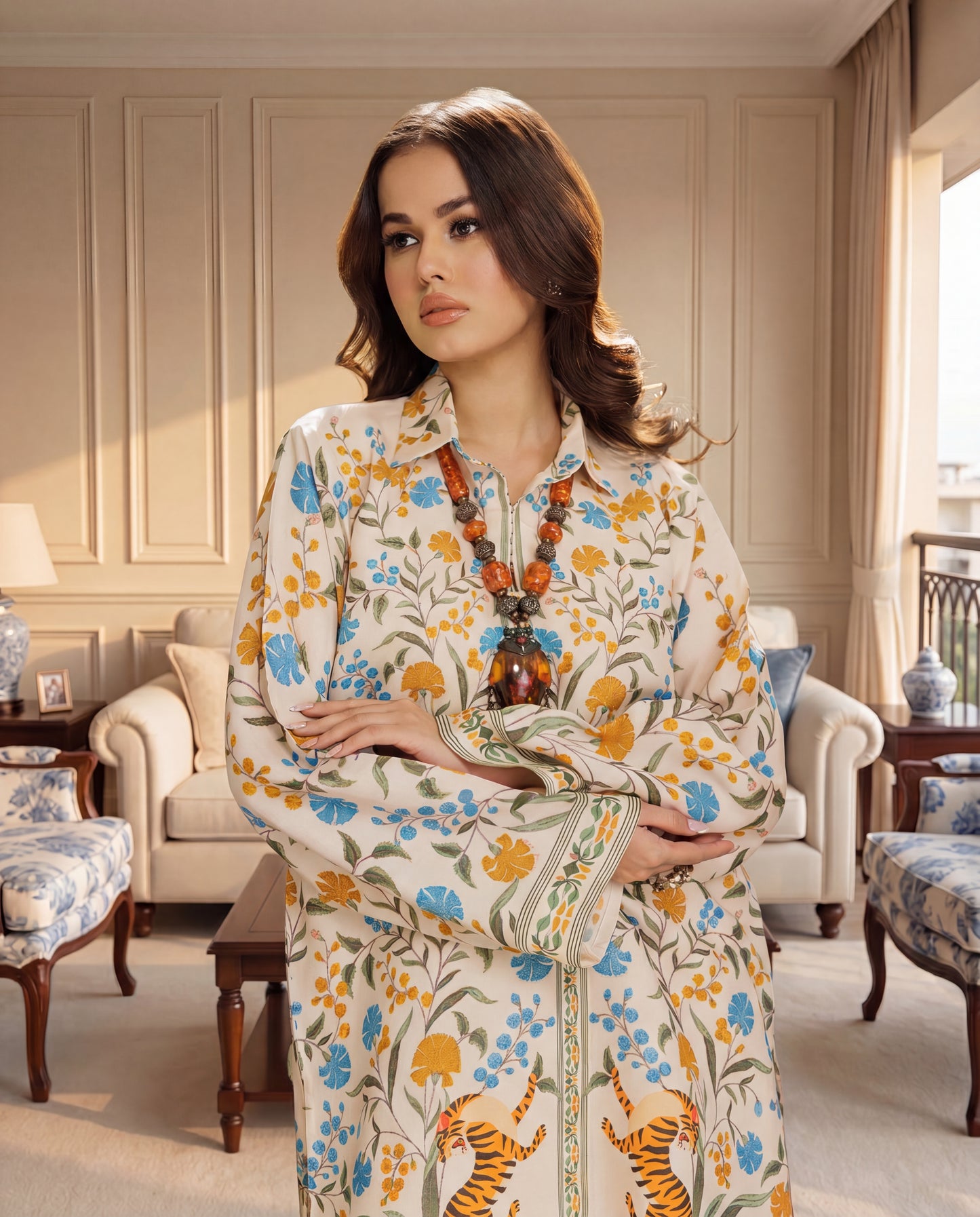 A ready to wear set- (9343)