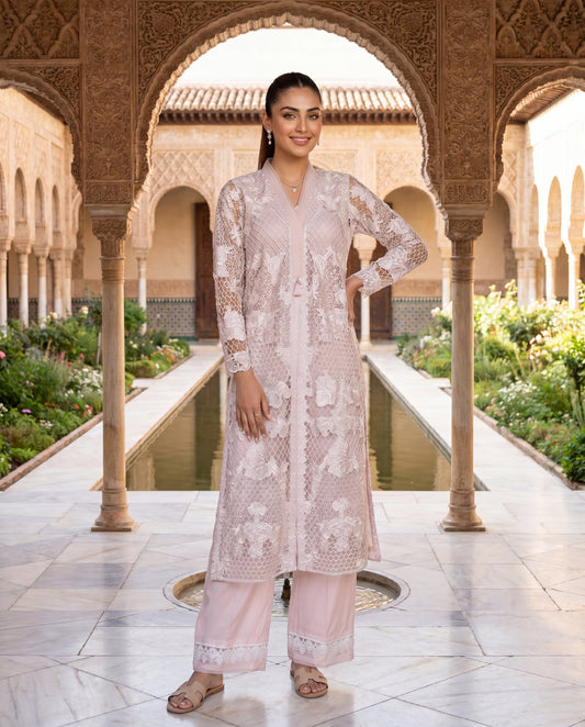 A ready to wear kurta set-(11790)
