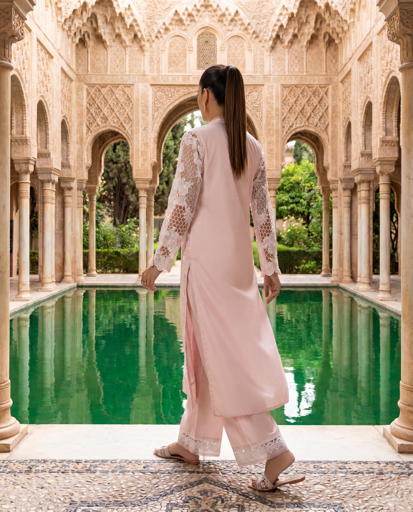 A ready to wear kurta set-(11790)