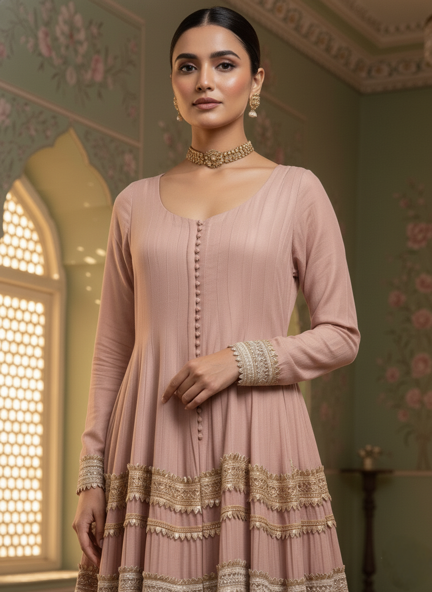 An Anarkali- (FR-555)