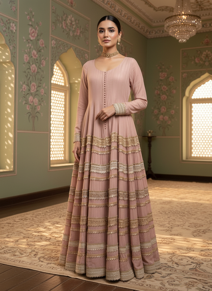 An Anarkali- (FR-555)