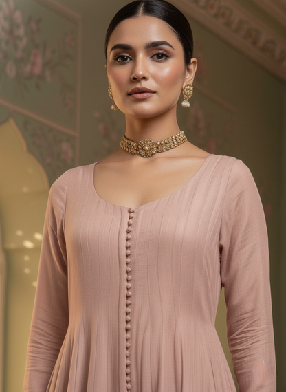 An Anarkali- (FR-555)