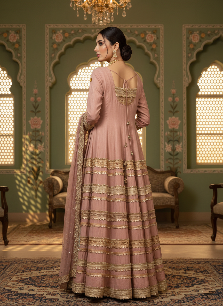 An Anarkali- (FR-555)