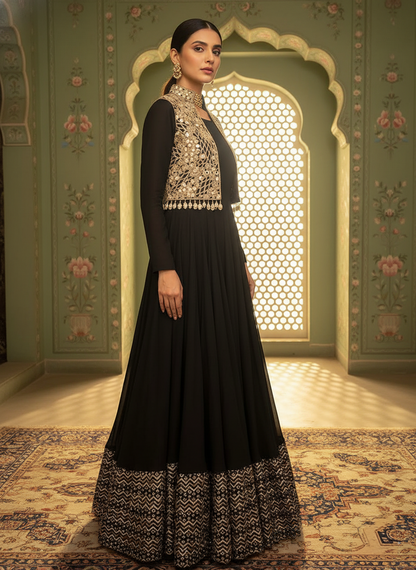 An Anarkali and Koti- (FAV-41)